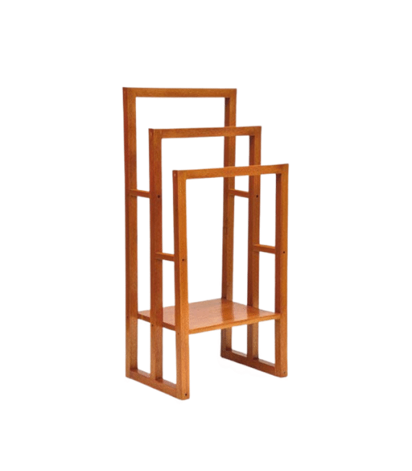 Wood Towel Stand